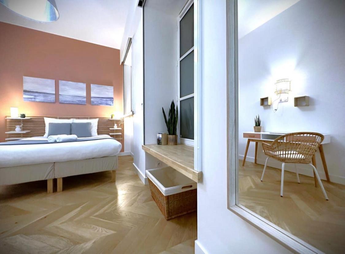 Hypercentre Appart 2 A 4 Pers, Calme & Cosy Avec Terrasse Privee Nantes Eksteriør bilde