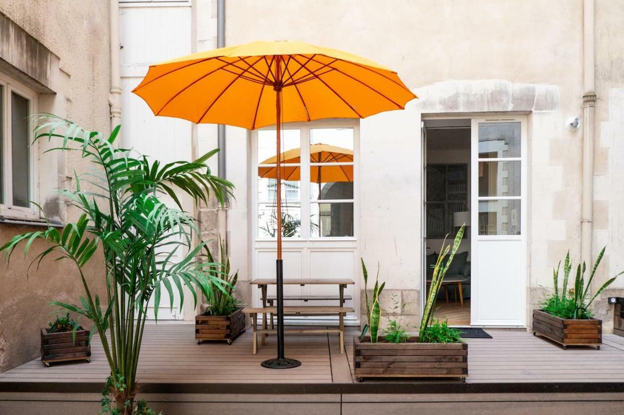 Hypercentre Appart 2 A 4 Pers, Calme & Cosy Avec Terrasse Privee Nantes Eksteriør bilde