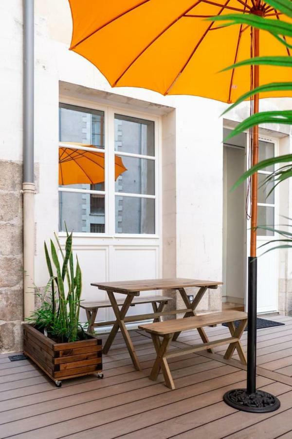 Hypercentre Appart 2 A 4 Pers, Calme & Cosy Avec Terrasse Privee Nantes Eksteriør bilde